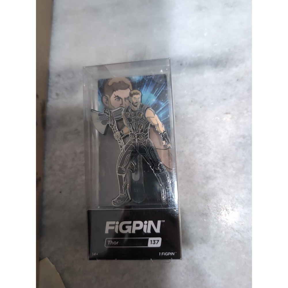 FiGPiN #137, Marvel‎ Avengers Infinity War "Thor", Collectible Pin, Unlocked